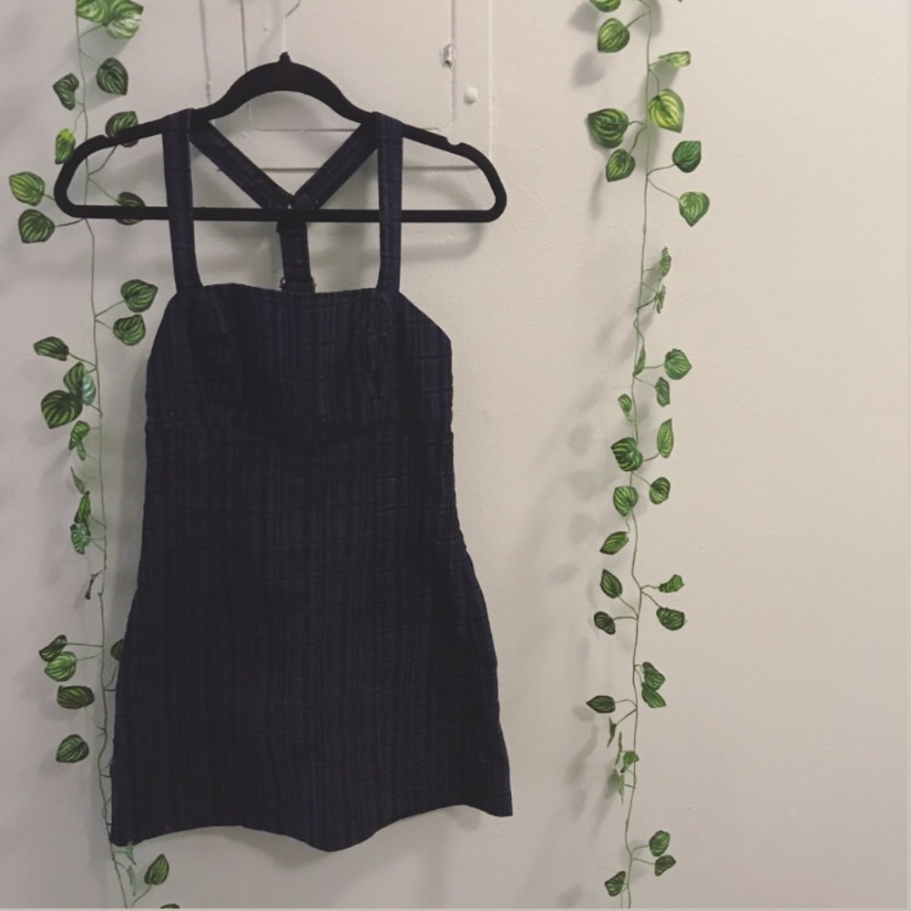Urban Outfitters Plaid Corduroy Dress